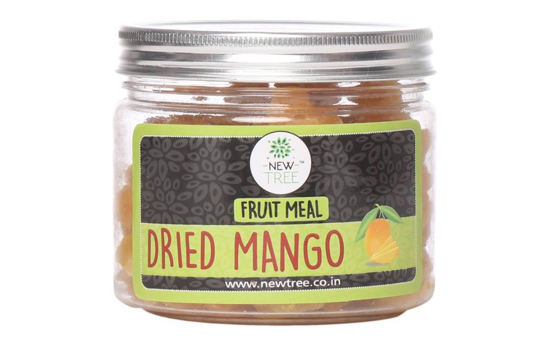 New Tree Fruit Meal Dried Mango   Glass Jar  250 grams